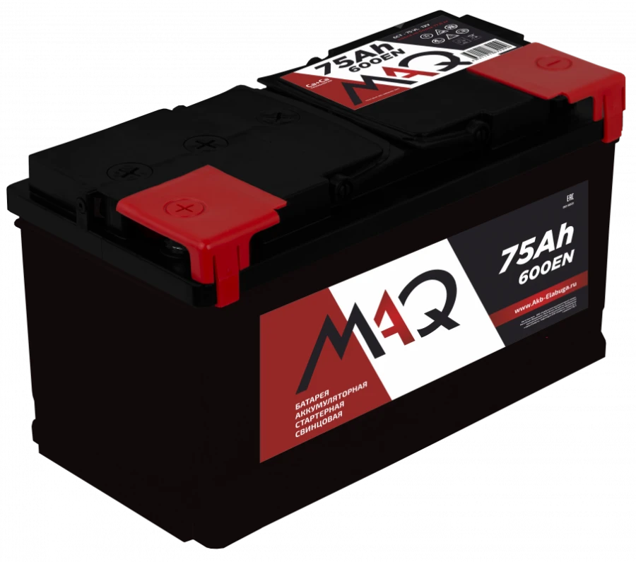 Lead Acid Battery for Starting Piston Engines 6ST-75 "MAQ