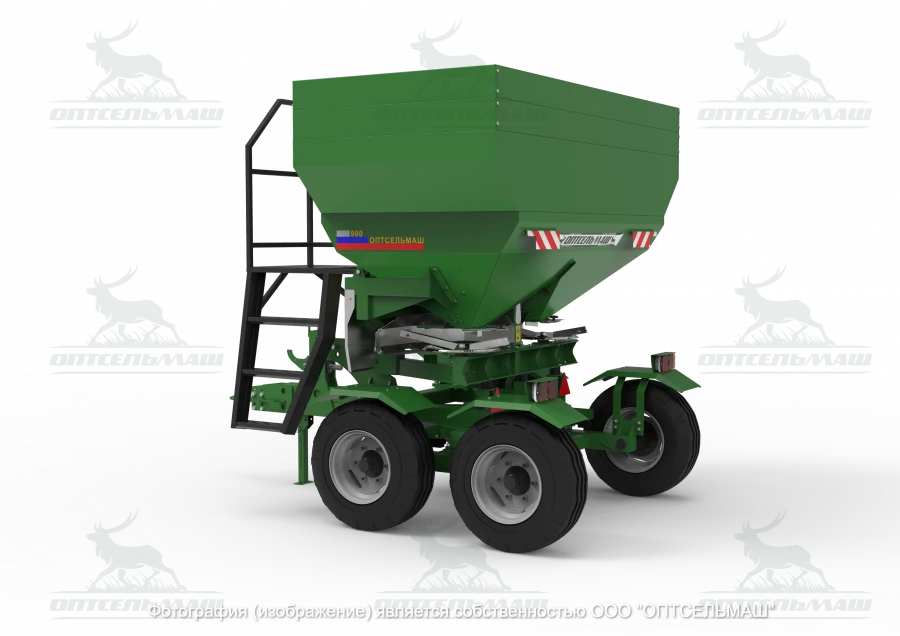 Mineral Fertilizer Spreader PMU-3000-P/2 "Leader