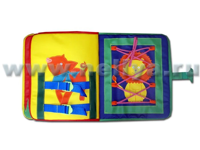 الكتاب التعليمي الناعم "نليا" - 6 صفحات، 31*36 سم