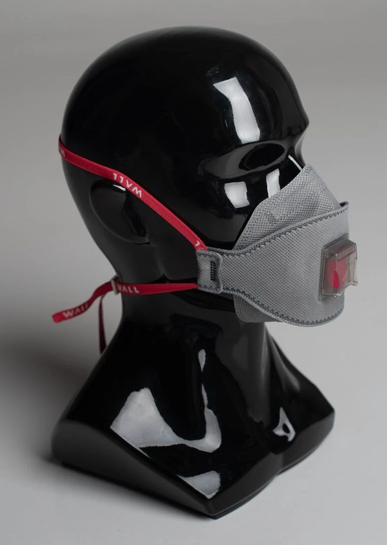 Medical respirator WALL AIR 99CHK NR D FFP3 with exhalation valve, with additional protection against organic gases and vapours,