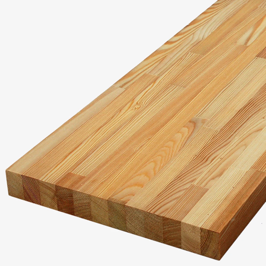 Furniture Panel Made of Laminated Wood Blocks for Custom Designs