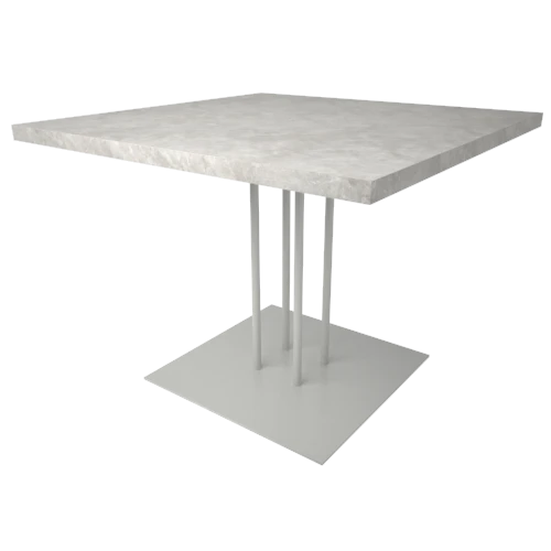 Square Table for Public Spaces, Model ST42