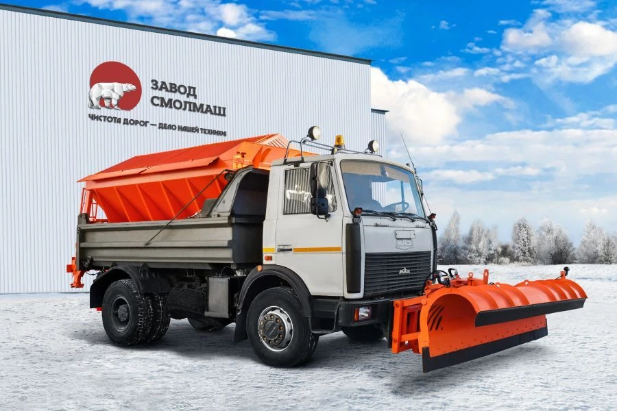 Combined Road Machine KDM-7881260 based on MAZ-5550