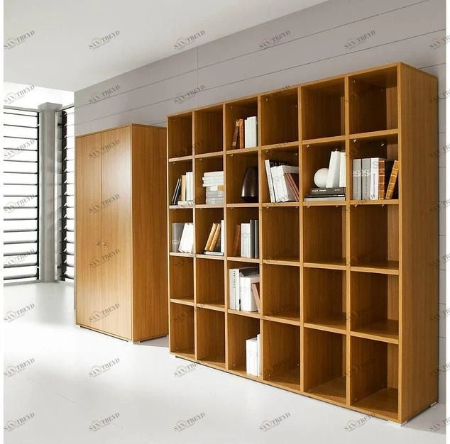 Wooden Office Shelves for Documents - Samodelkin Stella