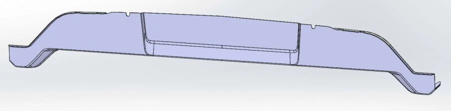 Polyester Fiberglass Route Indicator Cladding 5299-401-5206020-40