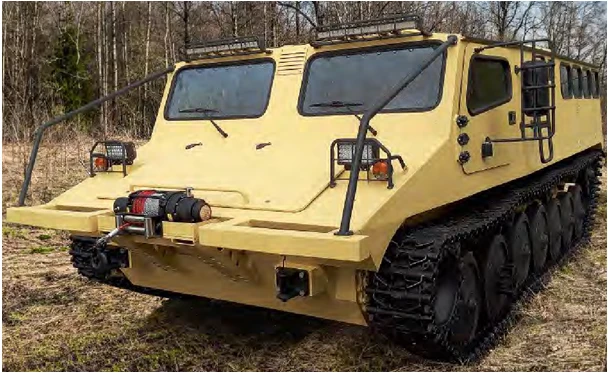 Floating Tracked Transporter-Tug for Heavy Conditions ZZGТ-6044