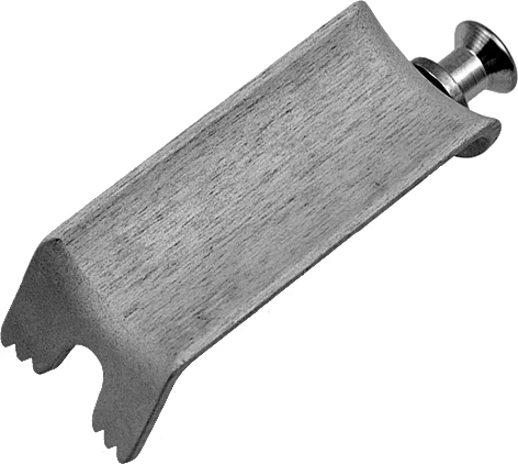 Curved Surgical Forceps for Cervical Spine Operations, Model 845.522.0XX