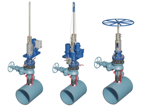 Hole Cutting Machines for Existing Pipelines GAKS-V