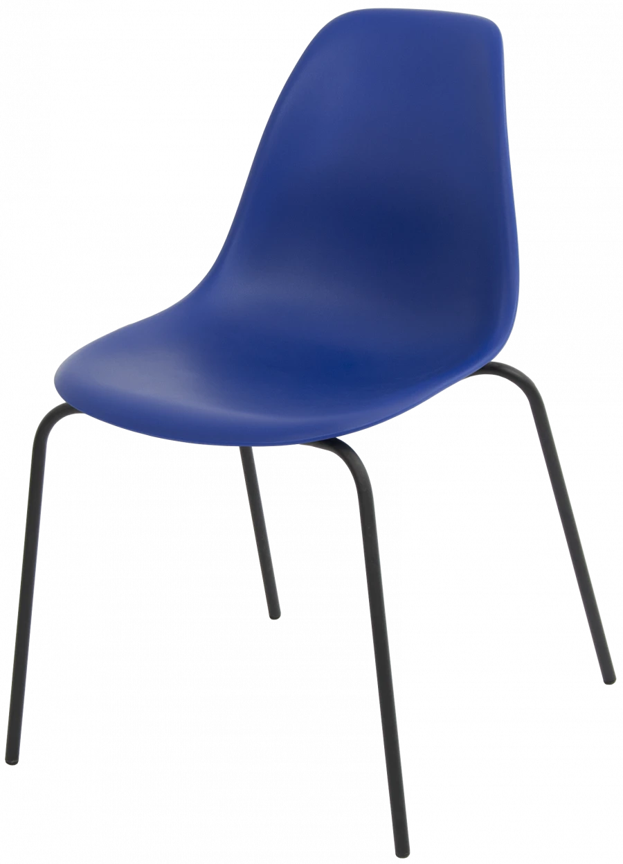 Metal Frame Chair with Plastic Seat, Model SP8