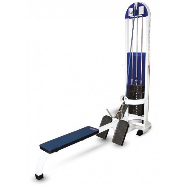 Horizontal Pull-Up Station with Weight Block