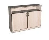 حامل سبورة مدرسية مع مساحة تخزين