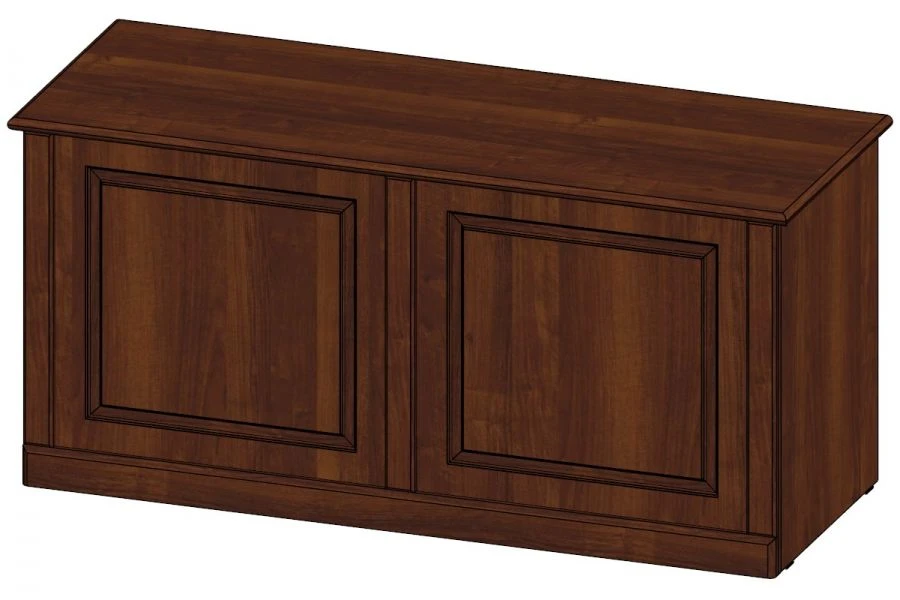 طاولة جانبية ضمان بتشطيب باتينا الجوز