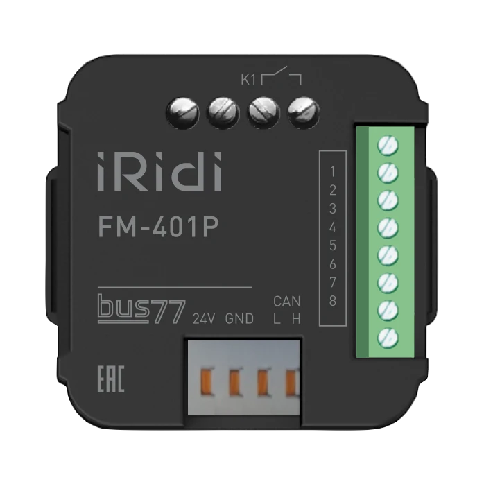 وحدة إدخال مدمجة بأربعة مدخلات ومرحّل واحد (FM-401P/LFM-401P)