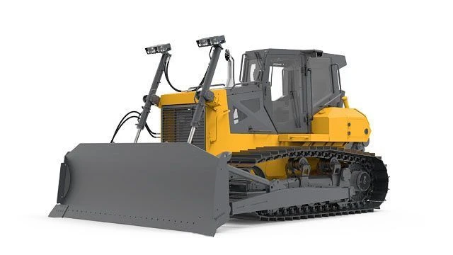 D12 Bulldozer Model D12B.0407 with YAMZ Engines Configuration