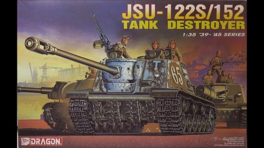 نموذج تجميع ISU-122S/152 مُدمِّر الدبابات