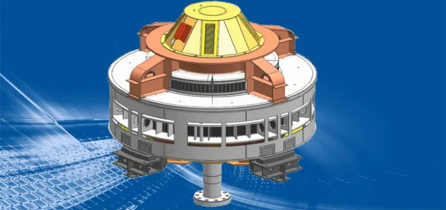 محرك تزامني عمودي SDV2-215/41-10 UHL4