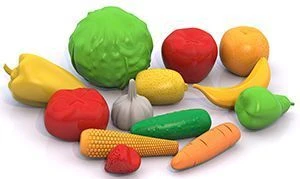 Fruit and Vegetable Set (13 Pieces in a Net)
