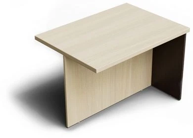 Open Space Briefing Table with 38mm MDF Top, 16mm Legs and Rails