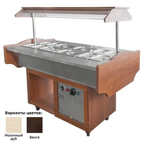 Two-Dish Buffet Warmer with 12 GN Containers MEP-2B-SC