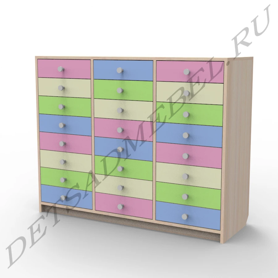 7.14 Storage Cabinet with 24 Drawers