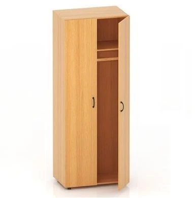 Clothing Storage Cabinet with Chrome Handle