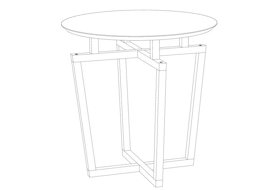 طاولة قهوة ريل 440 - تصميم أنيق وعملي