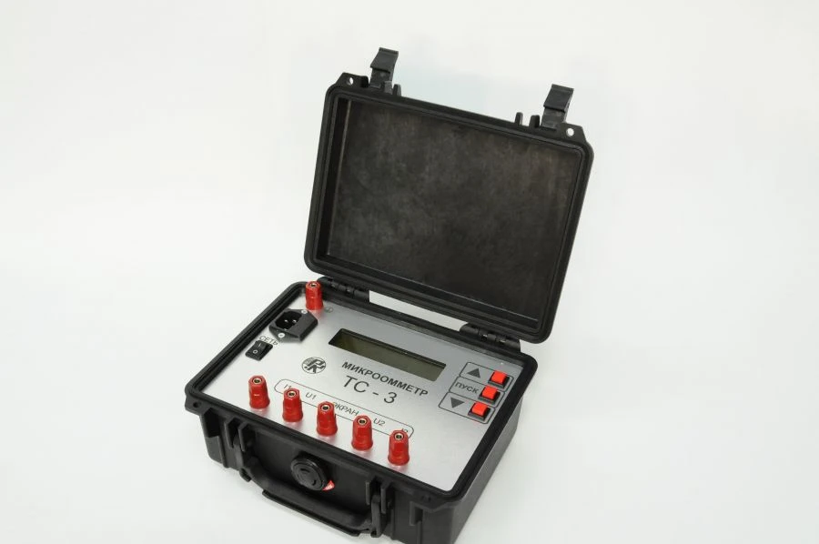 Micro Ohmmeter TS-3 for Measuring Electrical Resistance