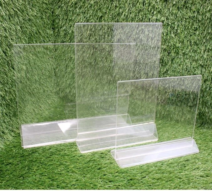 Plastic Menu Holder "Sfera" for Informational Display