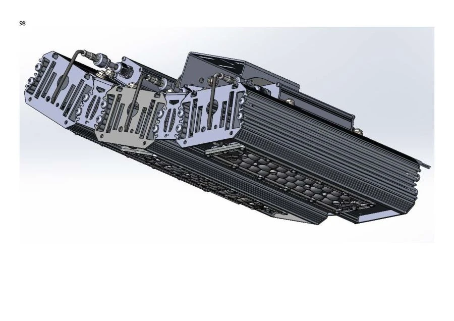 Industrial Design LED Light "MTM IoT" Series CUBE 160 with Three Modules