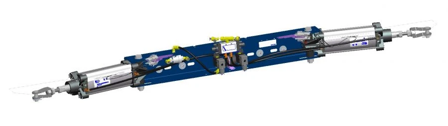 Pneumatic Door Actuator for Vehicles 40M3R63/106T1B001