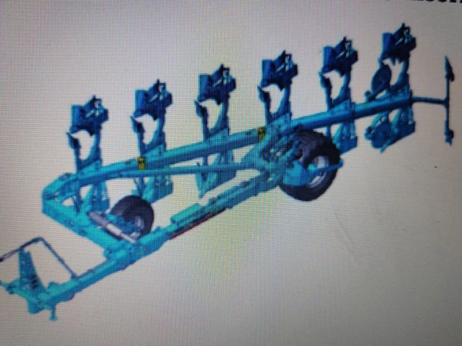 DIAMAN-6+1 Reversible Semi-Mounted Plow