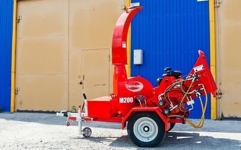 Tornado M200 Trailed Chipper for Wood Waste Disposal