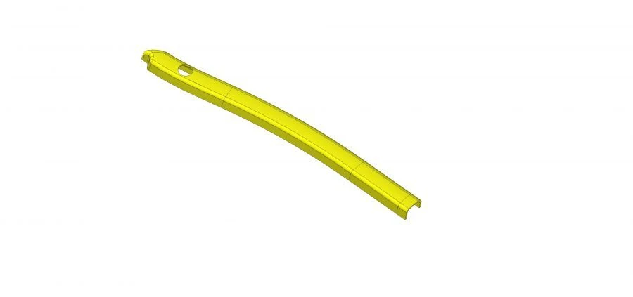 Lower Panel Cover for Driver Partition (Component 529265-7802059-03)