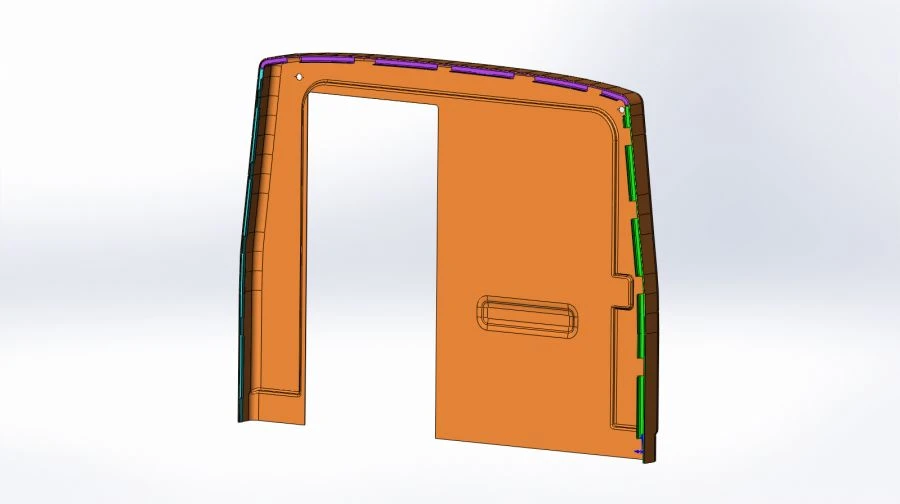 Rear Panel AP 4208-5603106-02