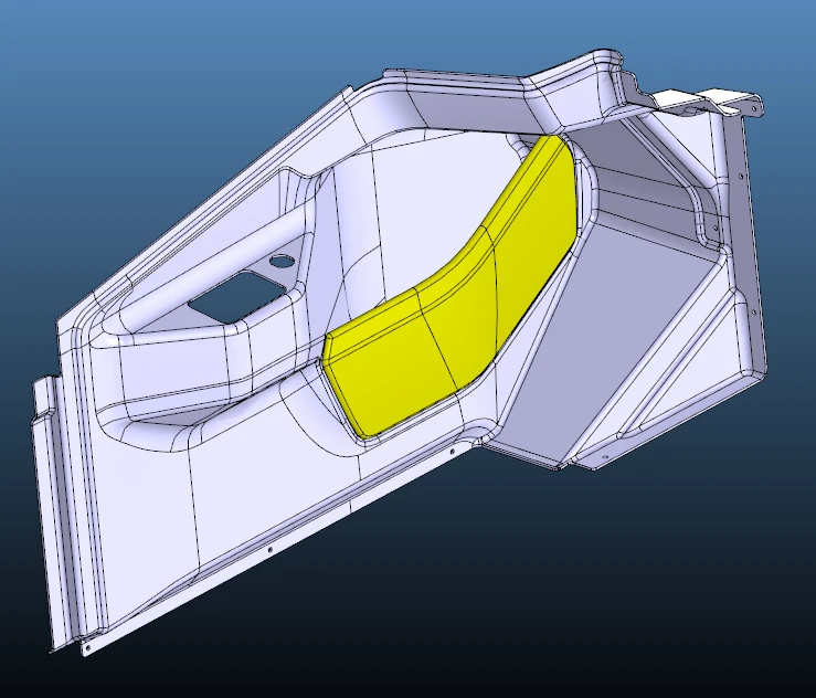 Lower Left Casing Assembly - 6292-401-5315230