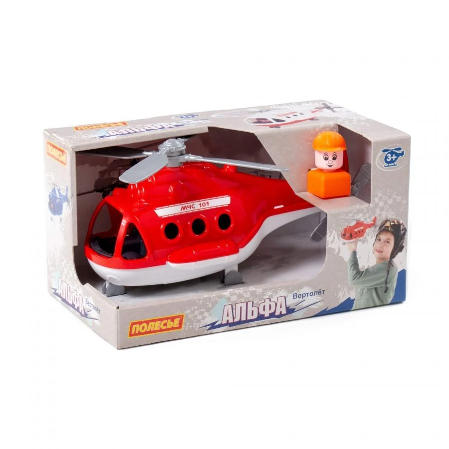 Fire Helicopter "Alpha" Toy - Model 68651