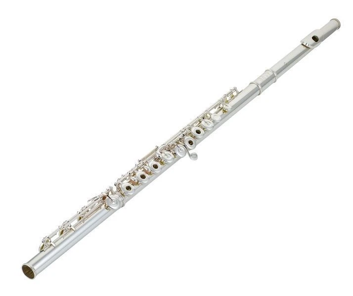 Silver-Plated Flute "Nightingale" with Professional Mechanics