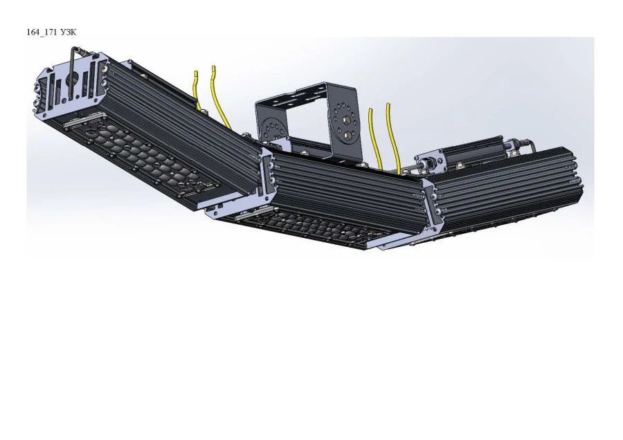 مصباح LED تصميم صناعي "MTM IoT" سلسلة CUBE 120 - 3 وحدات