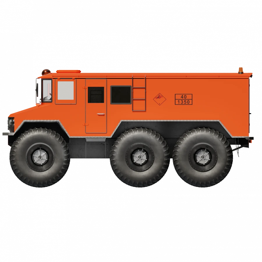Burлак All-Terrain Vehicle with Explosion-Proof Container Model 02.012