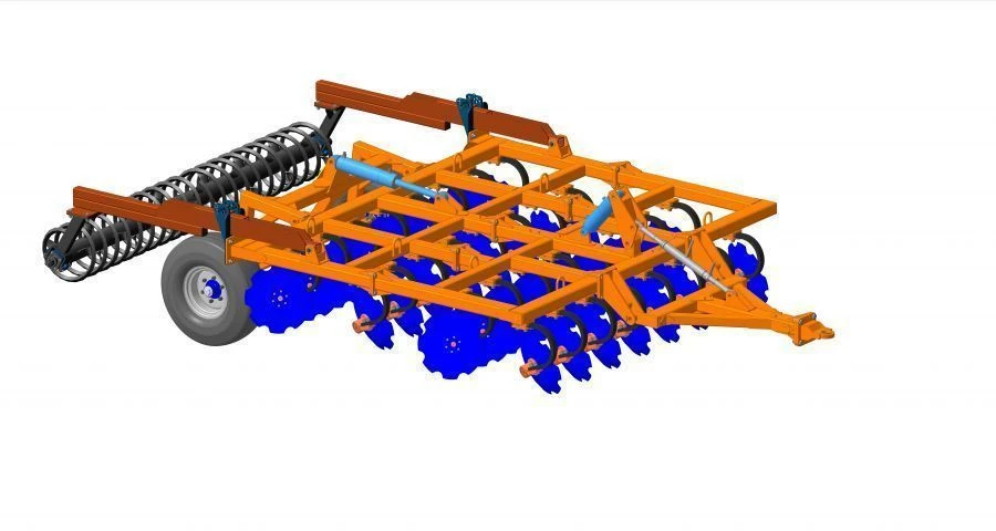 DM-3.2 Semi-Trailer Disc Mulcher