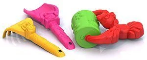Essential Sand Play Set №130 (Shovel, Rake, Roller)