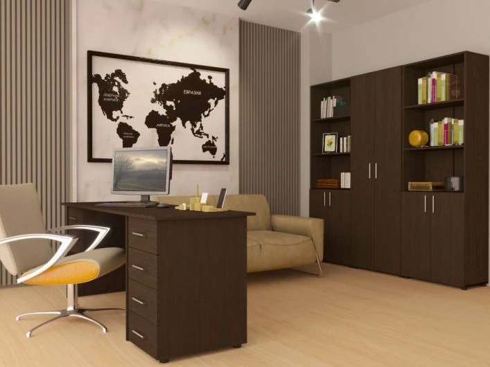 Wooden Office Furniture Bookcase AS