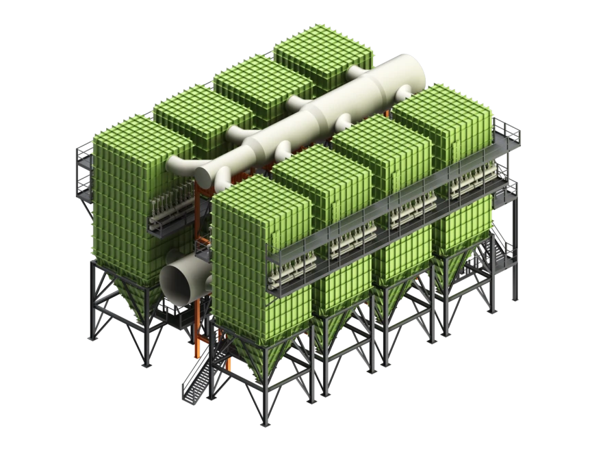 Ceramic Pulse Filter for Gas Cleaning