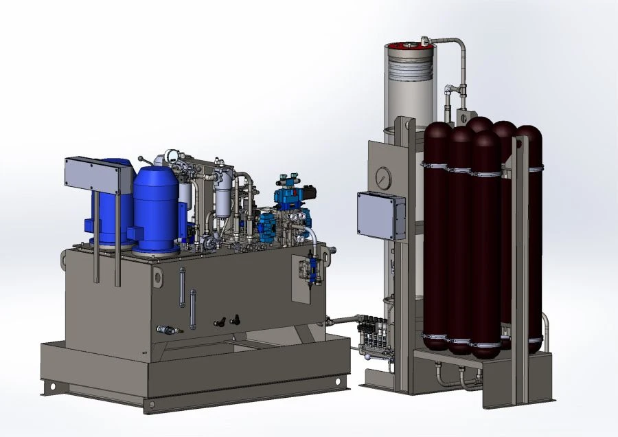 Oil Pressure Unit for Hydraulic Turbines (MNU)
