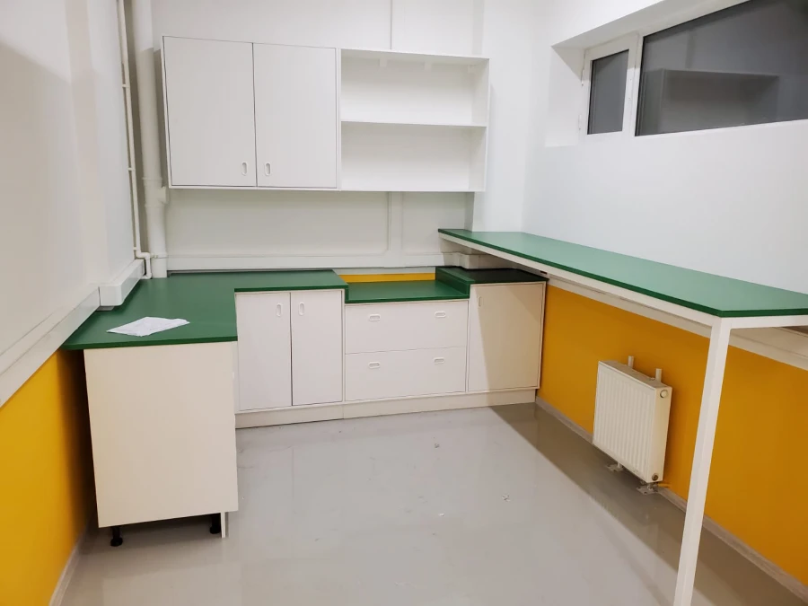 مجموعة أثاث المطبخ لتخزين الأواني والملاعق