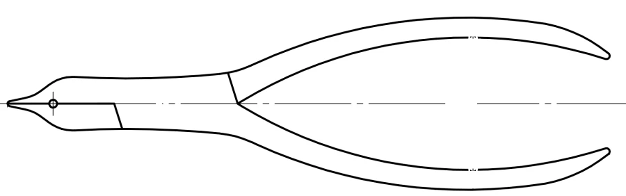 Surgical Wire Cutter for Stable Osteosynthesis Model 375.030
