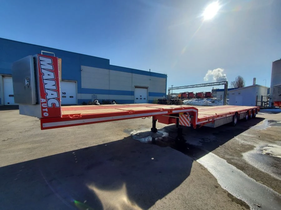 Sliding Semi-Trailer MANAC 4S0U1N for Heavy Loads