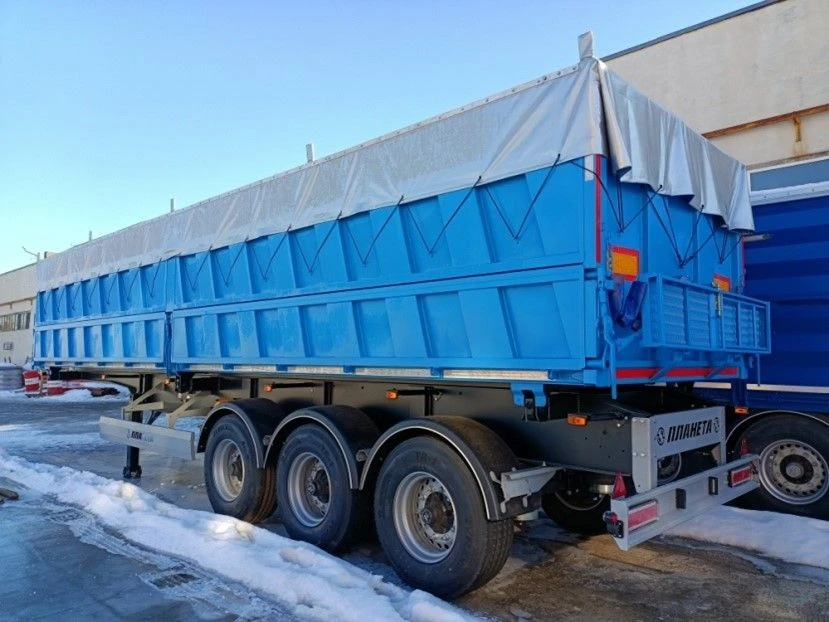 Dump Semi-Trailer for Agricultural, Construction, and Industrial Cargo 552941