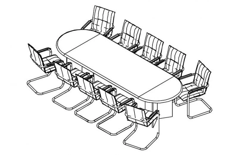 Conference Table for Meetings