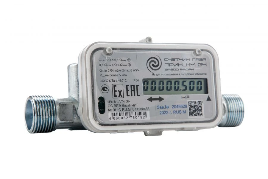 Natural Gas Meter "Prince-M" G4